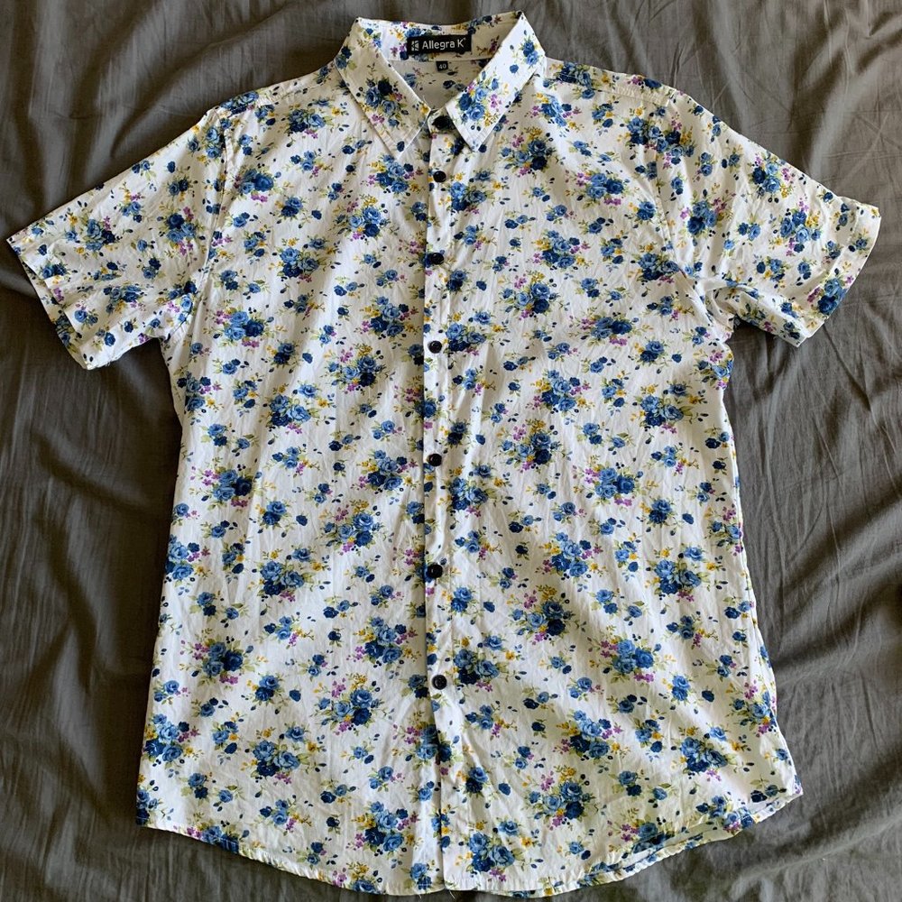 Men short sleeve PARTY shirt!